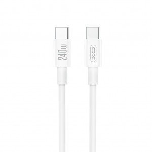 XO NB-Q298 Cable Type-C - Type-C, 240W, 1m,  white 