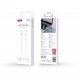 XO NB-Q298 Cable Type-C - Type-C, 240W, 1m,  white 