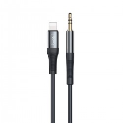 XO cable audio NB-R193A jack 3,5mm - Lightning 1,0 m black