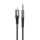 XO cable audio NB-R193A jack 3,5mm - Lightning 1,0 m black