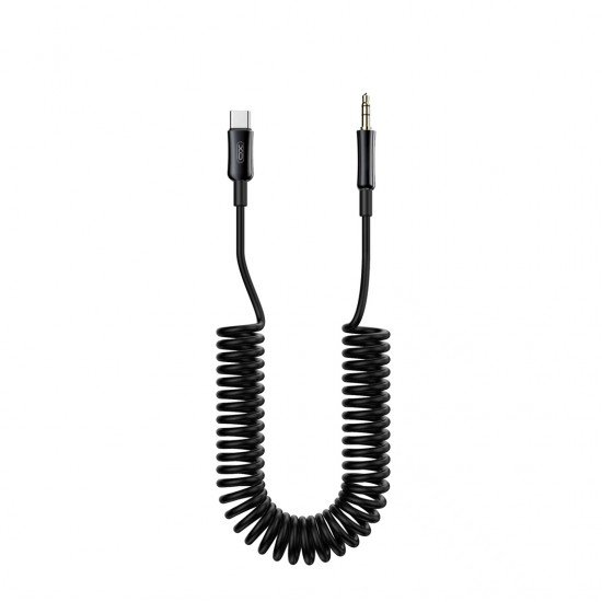 XO audio cable NB-R255B USB-C - jack 3.5mm 1.0m black