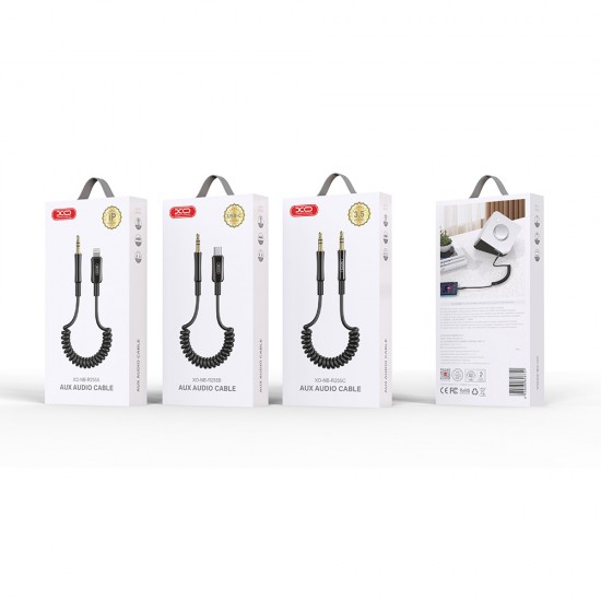 XO audio cable NB-R255B USB-C - jack 3.5mm 1.0m black