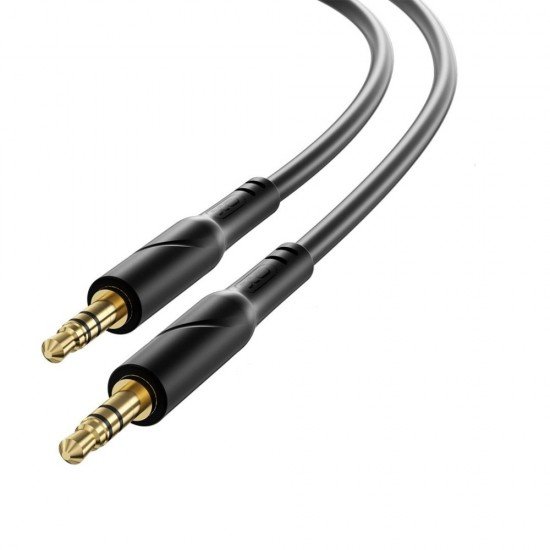 XO NB-R271 ΚΑΛΩΔΙΟ ΗΧΟΥ 3.5MM TO 3.5MM, 1M, ΜΑΥΡΟ