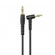 XO NB-R272 Cable AUX, Elbow,black 1M
