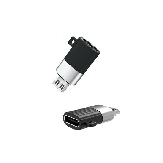 XO adapter NB149-C USB-C - microUSB black