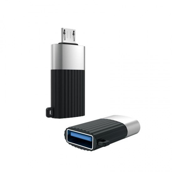 XO adapter NB149-G USB 2.0 to Micro black