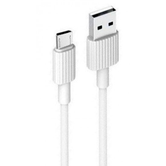 XO cable NB156 USB - microUSB 1,0 m 2,4A white