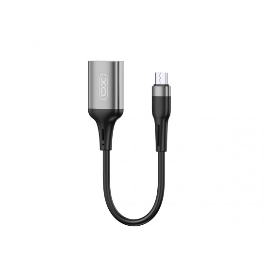 XO OTG adapter NB201 USB - microUSB black