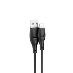 XO NB238 USB - Lightning cable 3.0 m 2A black