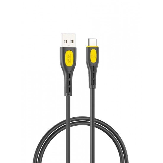 XO NB280 Καλώδιο δεδομένων Type-C 1M 3A black