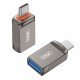 XO NB281A Αντάπτορας Type-C USB Κράμα Ψευδαργύρου