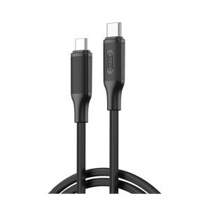 XO NB-Q265B PD 60W Type-C σε Type-C Μινιμαλιστικό Καλώδιο (Μαύρο) XO NB-Q265B PD 60W Type-C σε Type-C Μινιμαλιστικό Καλώδιο (Μαύρο)