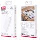 XO PB302 Light Display Power Bank 20000mAh Άσπρο