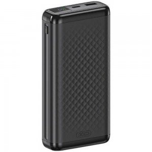 XO PB309, POWERBANK ΓΡΗΓΟΡΗΣ ΦΟΡΤΙΣΗΣ, 20000mAh, 22,5W, ΜΑΥΡΟ