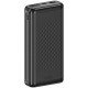 XO PB309, POWERBANK ΓΡΗΓΟΡΗΣ ΦΟΡΤΙΣΗΣ, 20000mAh, 22,5W, ΜΑΥΡΟ