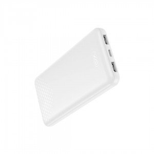 XO PB312 Powerbank 10.000mAh Λευκό
