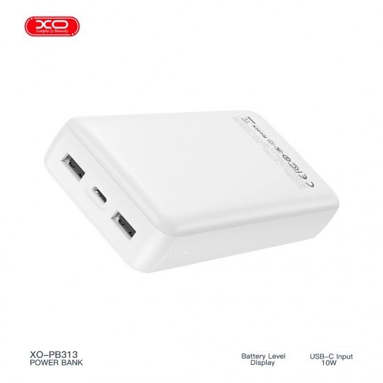 XO PB313 Powerbank 20000mAh Λευκό