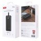 XO PR240 Power Bank Γρήγορης Φόρτισης USB-C 20W/USB-A 22.5W με οθόνη 30000mAh