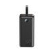 XO PR240 Power Bank Γρήγορης Φόρτισης USB-C 20W/USB-A 22.5W με οθόνη 30000mAh