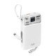 XO PR243 22.5W Powerbank Γρήγορης Φόρτισης 10000mAh Λευκό