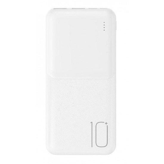 XO PR251 Lighted Mobile Powerbank 10000mAh Λευκό