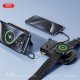 XO Power Bank 10000 mAh, 22.5W, MagSafe + stand + Type-C cable, PR270 /black/