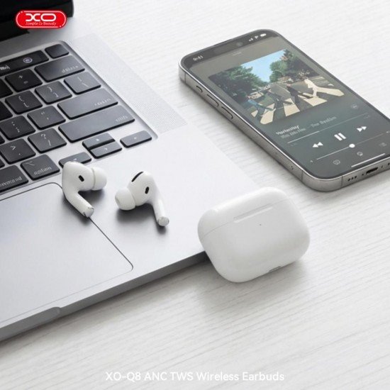 XO Q8 ANC Ασύρματα Ακουστικά Bluetooth 8ης Γενιάς