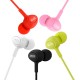 XO wired headphones S6 with microphone 3.5mm jack, in-ear, green