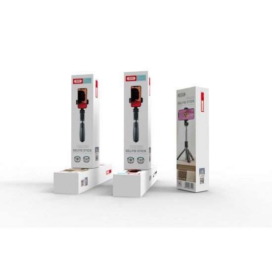 XO selfie stick Bluetooth tripod SS08 black 68cm