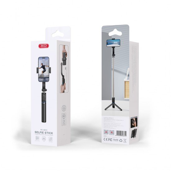 XO selfie stick Bluetooth tripod SS13 black 106cm