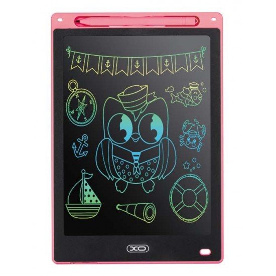 XO V01 LCD Tablet Σημειώσεων/ Ζωγραφικής 10" (Ροζ)