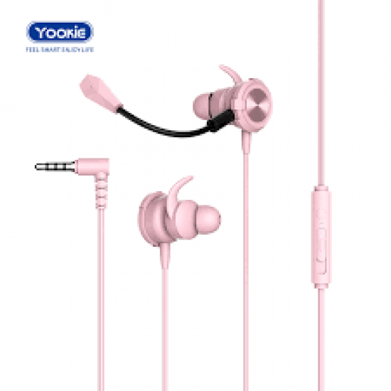 Yookie GM02 Mobile Headphones with Microphone, Different Colors (20559)