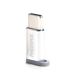 Remax RA-USB 1 / Adaptor Micro USB TYPE C- Silver