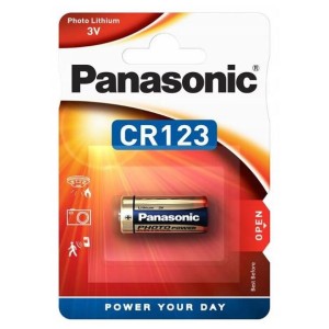 Panasonic Μπαταρία Φωτογραφικών Μηχανών CR123 (1τμχ)