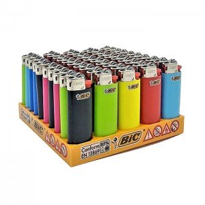 BIC Αναπτήρες Mini Συσκευασία 50 Τεμαχίων