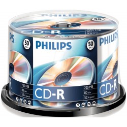 Philips CD-R 80Min 700MB 52x P50 CAKE