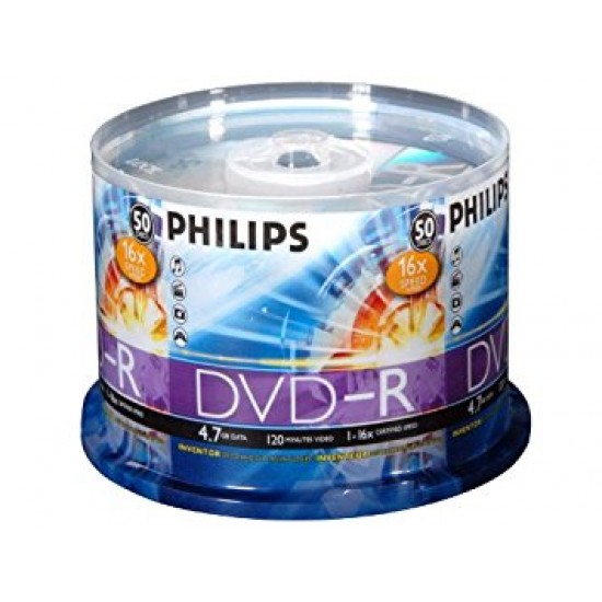 Philips DVD-R 4,7GB 16x P50 CAKE