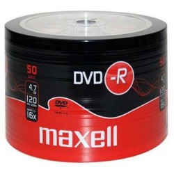 MAXELL DVD -R  16x  4.7GB  (50 Tub)