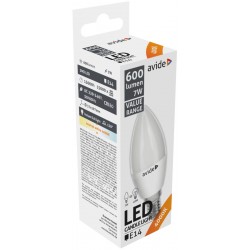 Avide LED Κερί 7W E14  Λευκό 4000K Value