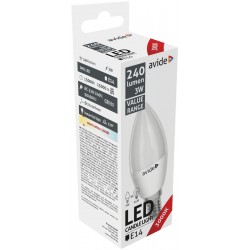 Avide Value LED Candle E14 3W WW 3000K