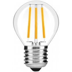 Avide LED Filament Σφαιρική 7W E27 360° Λευκό 4000K Υψηλής Φωτεινότητας