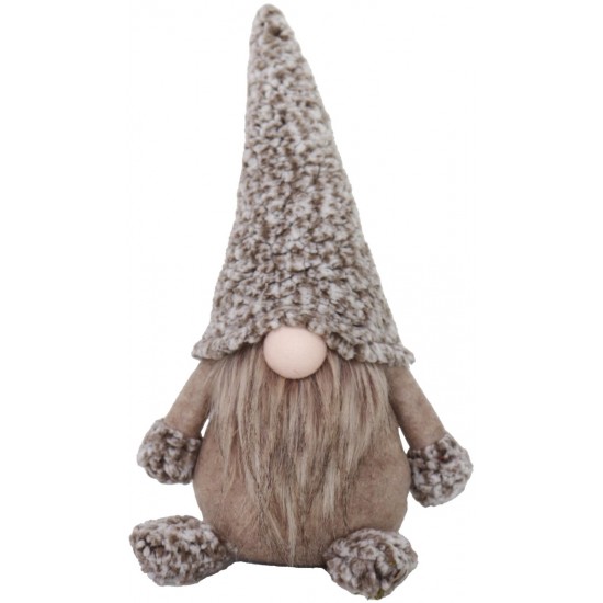 Artezan Christmas Gnome 26cm-Brown