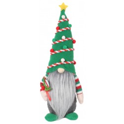 Artezan Christmas Gnome 37cm with Christmas Tree Cap