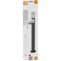 Avide Outdoor Post Lamp Sunset LED 1.5W NW 500mm IP44 Antracit
