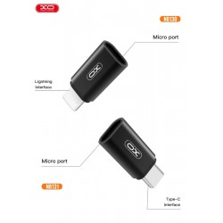 XO NB131 USB Καλώδιο Αντάπτορας Micro σε Type-C