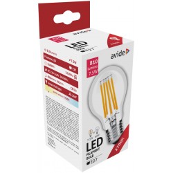 Avide LED Filament Κοινή 7.5W E27 360° Θερμό 2700K