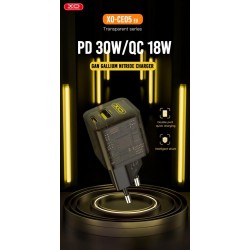 XO CE05(EU) PD30W+QC3.0 18W fast charger Brown
