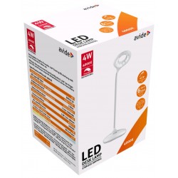 Avide LED Φωτιστικό Γραφείου Minimal Άσπρο 4W