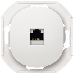 EON E616S.0 Data socket without cover frame 1xRJ45 Cat 6A FTP, white