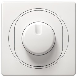 EON Dimmer with rotary single-pole switch 40-400VA white